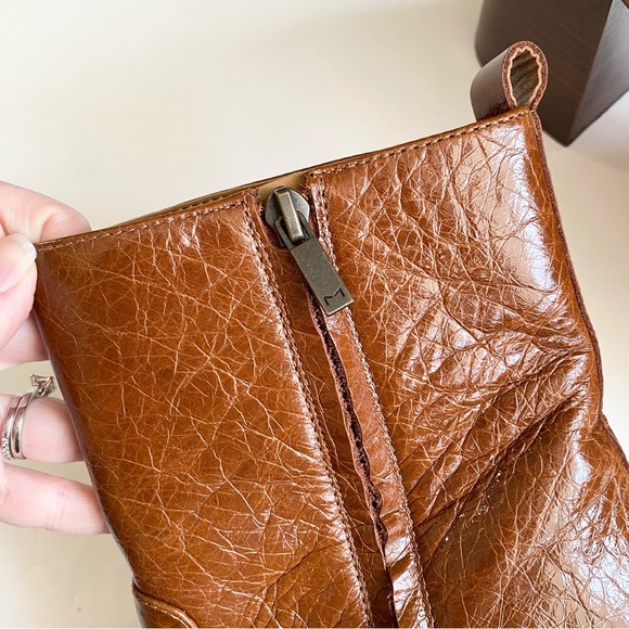 Marc Fisher Marysa Block Heel Platform Bootie in Medium Natural - Picture 6 of 8